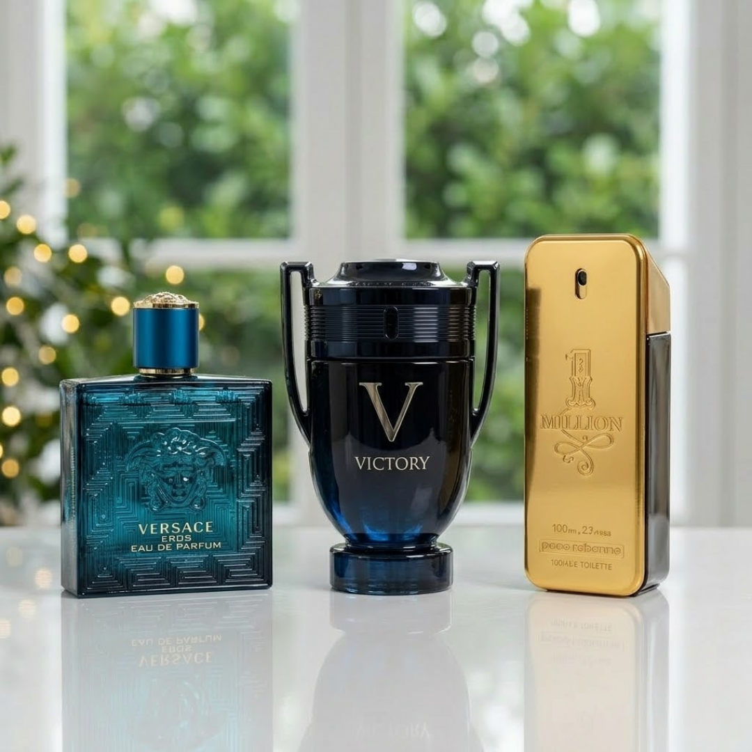 Combo de 3 perfumes - One Milion, Victory, Eros