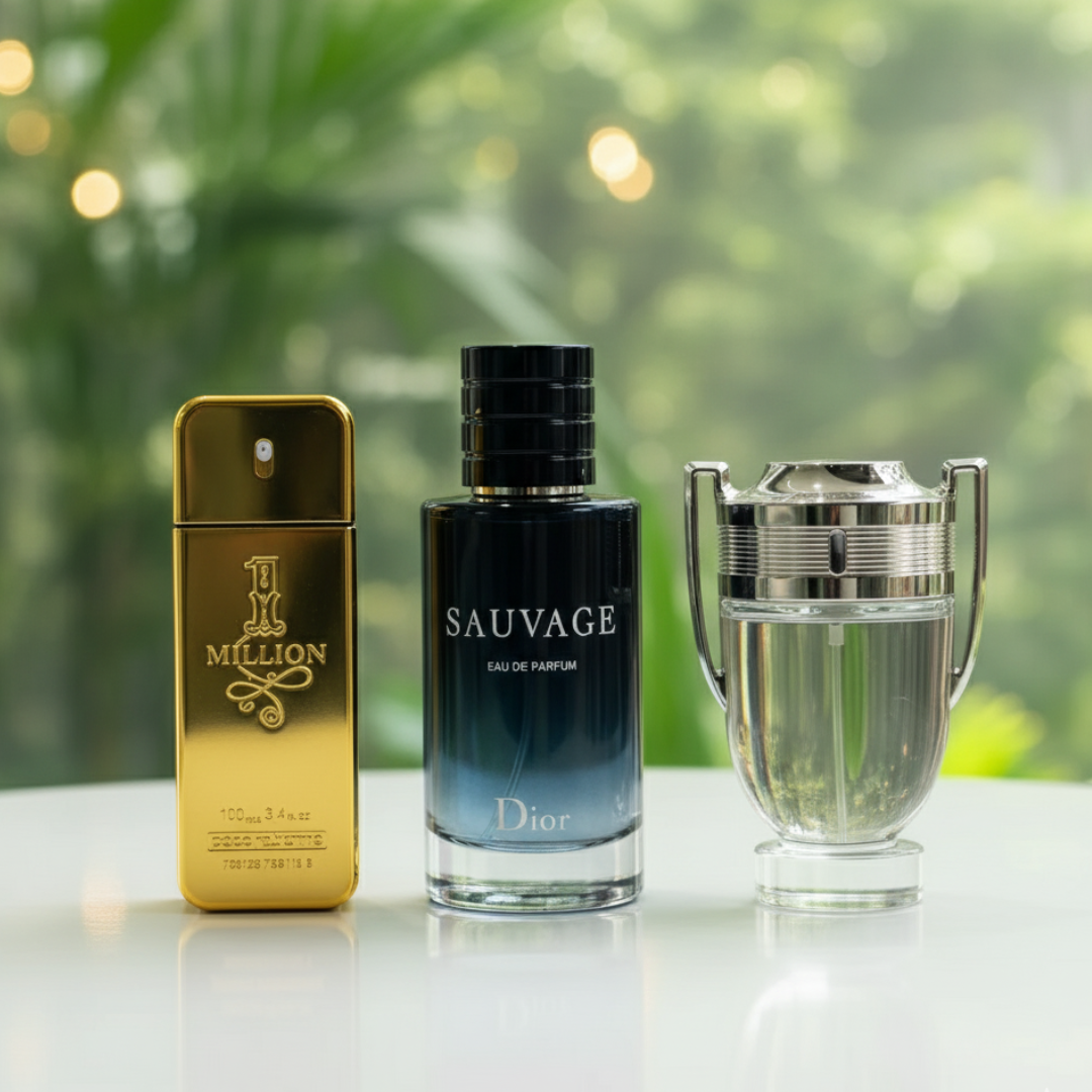 Combo de 3 perfumes - One Milion, Sauvage, Invictus