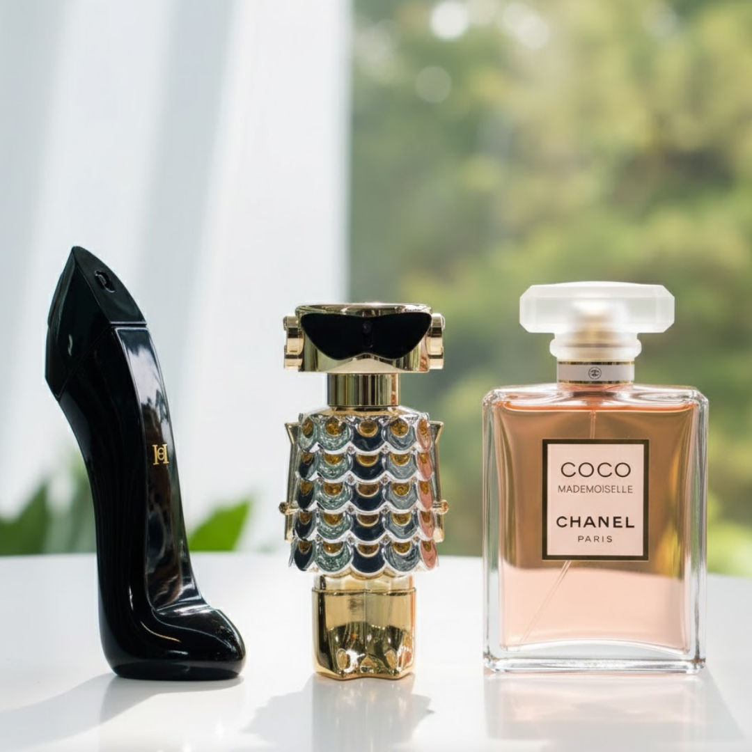 Combo de 3 perfumes -  Good Girl, Fame,  Coco Mademoiselle